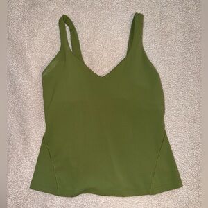Lululemon Green Foliage Align Tank (waist length)